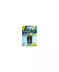 Элемент питания алкалиновый "крона" 6LR61 BL-1 6LR61 BL-1 9В Alkaline (блист.1шт) Ergolux 11753