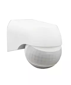 Датчик движения PMS-IR 010 800Вт 180град. 12м IP44 WH JazzWay 5012936