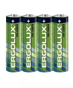 Элемент питания солевой R 6 SR4 R6SR4 1.5В (уп.4шт) Ergolux 12441