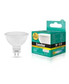 Лампа светодиодная LED8-S108/830/GU5.3 8Вт 220В Camelion 12871