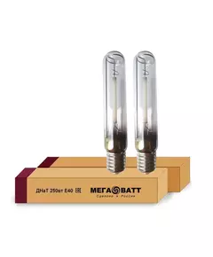 Лампа газоразрядная натриевая ДНаТ 250 E40 (25) МЕГАВАТТ 02942