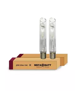 Лампа газоразрядная металлогалогенная ДРИ 250/4000К E40 (25) МЕГАВАТТ 02966