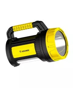 Фонарь светодиодный аккум. 5W LED 3 режима  бок. панель 10Вт зарядное устройство 220/12В КОСМОС KOCAc2005W_Ex