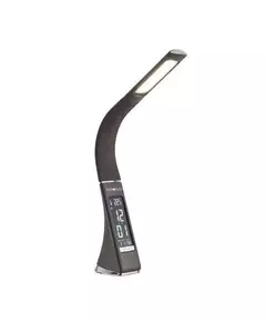 Светильник светодиодный TLD-542 Brown/300лм/5000К/Dimmer настол. часы календ. терм. коричн. 5Вт Uniel UL-00001817
