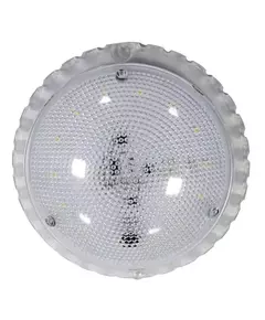 Светильник ЖКХ Сенсора LED ф133 7Вт 840лм 6500К IP50 с оптико-акустическим датчиком (инд. упак.) Элетех 1030450337