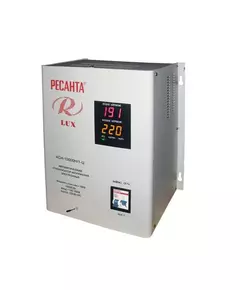Стабилизатор напряжения АСН-10000 Н/1-Ц Lux 1ф 10кВт IP20 Ресанта 63/6/18
