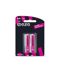 Элемент питания алкалиновый LR6 Super Alkaline BL-2 (уп.2шт) ФАZА 2858443