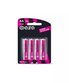 Элемент питания алкалиновый LR6 Super Alkaline BL-4 (уп.4шт) ФАZА 5000285