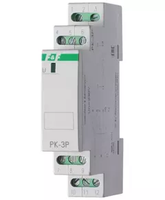 Реле промежуточное PK-3P (монтаж на DIN-рейке 35мм 220В 50Гц 3х8А 3NO/NC IP20) F&F EA06.001.023
