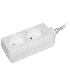 Удлинитель 2х1.5м без заземл. 10А IP20 У2 2P 2х0.75 IEK WYP10-06-02-01-N