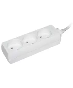 Удлинитель 3х1.5м без заземл. 10А IP20 У3 2P IEK WYP10-06-03-01-N