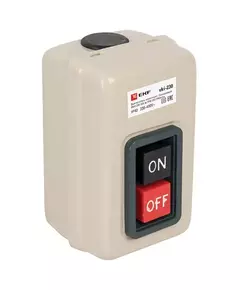 Выключатель кнопочный с блокировкой ВКИ-230 3п 16А IP40  PROxima EKF vki-230