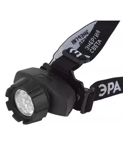 Фонарь GB-604 налобный 18хLED 3хAAA 4 реж. черн. блист. ЭРА Б0031384