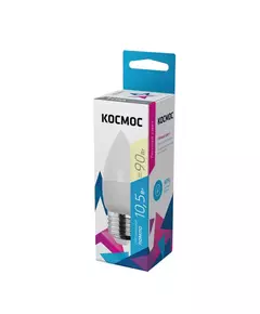 Лампа светодиодная CN 10.5Вт 220В E27 3000К Космос LkecLED10.5wCNE2730