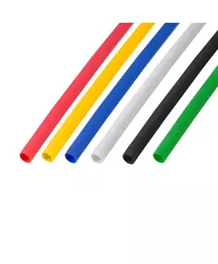 Набор трубок термоусадочных ТУТ 4.0/2.0мм 1м (уп.50шт) 5 цветов Rexant 29-0154