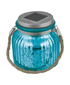 Светильник садовый USL-M-210/GN120 BLUE JAR IP44 солнечная батарея Uniel UL-00003208