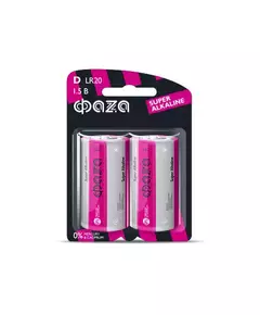 Элемент питания алкалиновый LR20 Super Alkaline BL-2 (уп.2шт) ФАZА 2858535