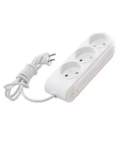 Удлинитель 3х7м без заземл. 10А защ. шторки Makel N3010071