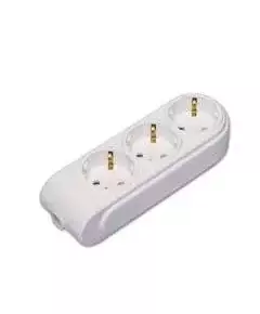Колодка удлинителя 3-м с заземл. защ. шторки Makel N3210000