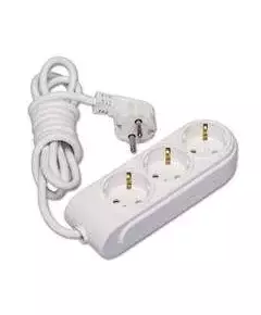 Удлинитель 3х5м с заземл. 16А защ. шторки Makel N3210063