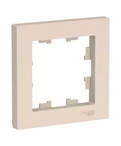 Рамка 1-м AtlasDesign беж. SchE ATN000201