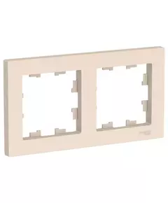 Рамка 2-м AtlasDesign универс. беж. SchE ATN000202