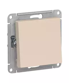 Механизм переключателя 1-кл. СП AtlasDesign 10А IP20 (сх. 6) 10AX беж. SchE ATN000261