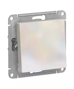 Механизм переключателя 1-кл. СП AtlasDesign 10А IP20 (сх. 6) 10AX жемчуж. SchE ATN000461