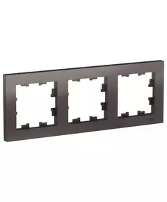 Рамка 3-м AtlasDesign универс. мокко SchE ATN000603