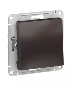 Механизм выключателя 1-кл. СП AtlasDesign 10А IP20 (сх. 1) 10AX мокко SchE ATN000611