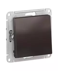 Механизм переключателя 1-кл. СП AtlasDesign 10А IP20 (сх. 6) 10AX мокко SchE ATN000661