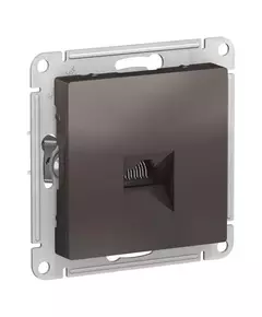 Механизм розетки компьютерной AtlasDesign RJ45 мокко SchE ATN000683