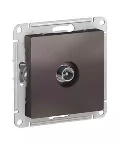Механизм розетки TV оконечной AtlasDesign 1DB мокко SchE ATN000691