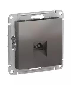 Механизм розетки компьютерной AtlasDesign RJ45 сталь SchE ATN000983
