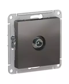 Механизм розетки TV оконечной AtlasDesign 1DB сталь SchE ATN000991