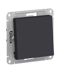 Механизм переключателя 1-кл. СП AtlasDesign 10А IP20 (сх. 6) 10AX карбон SchE ATN001061
