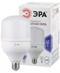 Лампа светодиодная высокомощная POWER 40W-6500-E27 3200лм ЭРА Б0027006