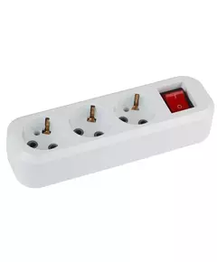 Колодка удлинителя KX-3es 3-м с зазeмл. выкл. ЭРА Б0028342