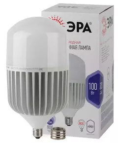 Лампа светодиодная высокомощная POWER 100W-6500-E27/E40 8000лм ЭРА Б0032090