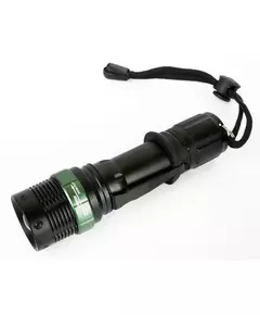 Фонарь E142 (аккум. 220В CREE 3Вт пласт. бокс; черн.) Ultraflash 12187