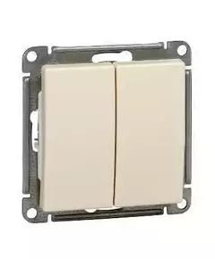 Механизм выключателя 2-кл. СП W59 10А IP20 10AX сл. кость SchE VS510-252-2-86