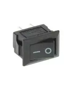 Выключатель клавишный 250В 3А (2с) ON-OFF черн. Micro (RWB-101) Rexant 36-2010
