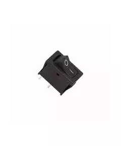 Выключатель клавишный 250В 6А (2с) ON-OFF черн. Mini (RWB-201; SC-768) Rexant 36-2110
