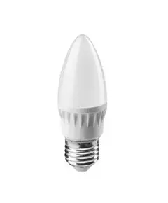 Лампа светодиодная 71 634 OLL-C37-8-230-2.7K-E27-FR 8Вт свеча 2700К тепл. бел. E27 560лм 176-264В ОНЛАЙТ 71634