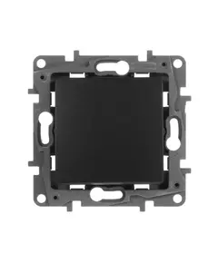 Механизм переключателя 1-кл. СП Etika 10А IP20 250В 10AX авт. зажимы антрацит Leg 672605