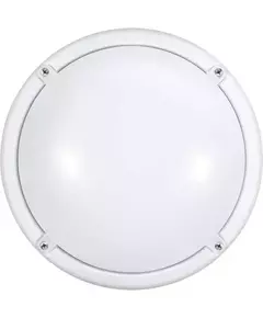 Светильник светодиодный 71 622 OBL-R1-7-4K-WH-IP65-LED-SNRV 7Вт 4000К IP65 (оптико-акустич. датчик) ОНЛАЙТ 71622