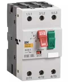 Пускатель ПРК64-63 In=64A Ir=40-63A Ue 660В IEK DMS22-63