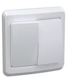 Выключатель 2-кл. СП Вега 10А IP20 ВС10-2-0-ВБ бел. IEK EVV20-K01-10-DM