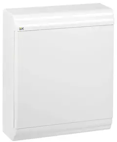 Бокс ЩРН-П-24 мод. навесной пластик IP41 PRIME бел. дверь IEK MKP82-N-24-WD-41-10