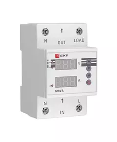 Реле напряжения и тока с дисплеем MRVA 63А PROxima EKF MRVA-63A